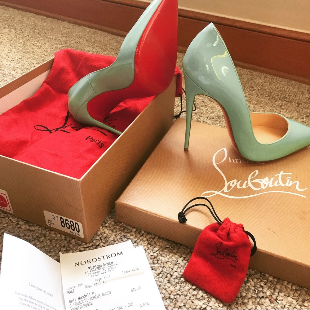 Mint Green So Kate Christian Louboutin
